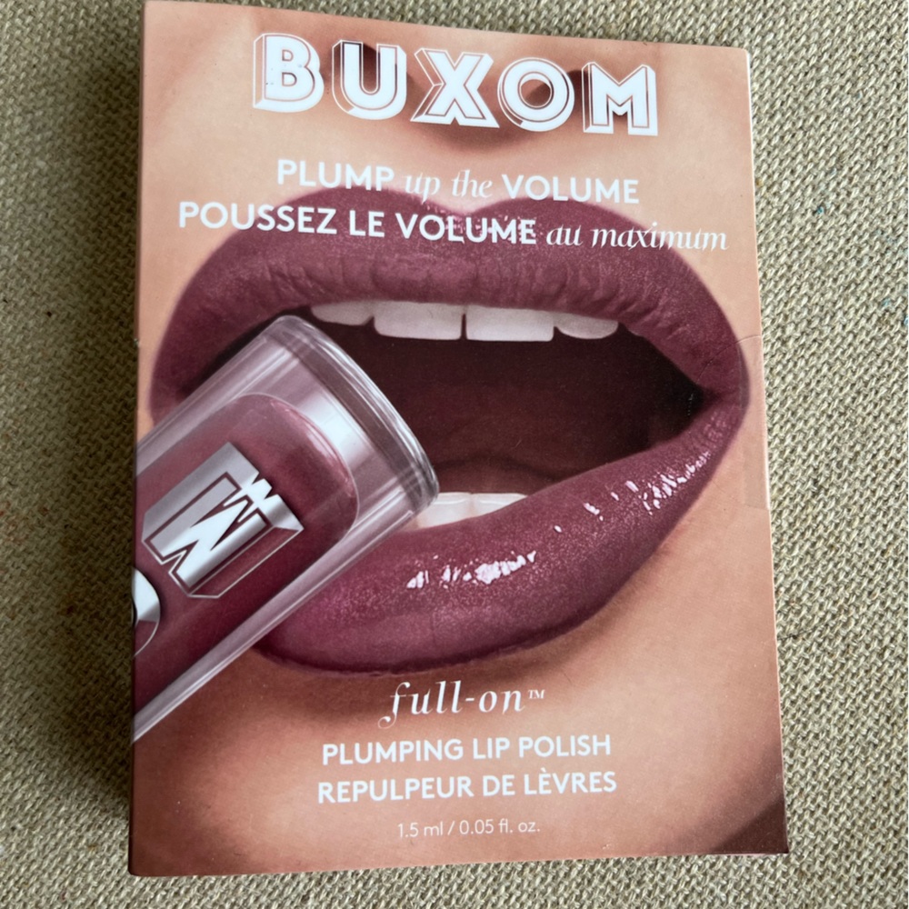 *Free With Purchase! Buxom lip color